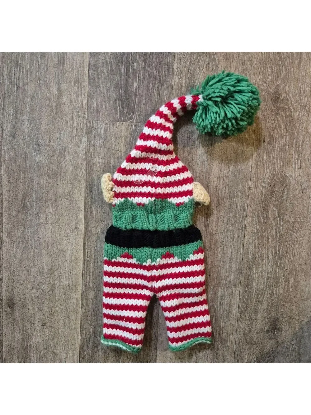 Baby So Doralle Seasonal Elf Costume Red Green 0-3 mos